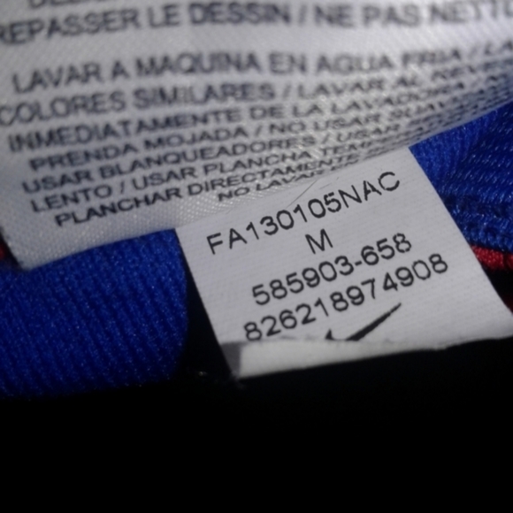 Nike Dri-Fit Victory Basketball Shorts  585903-658 Blue red white Men's M K-pop - Picture 4 of 5